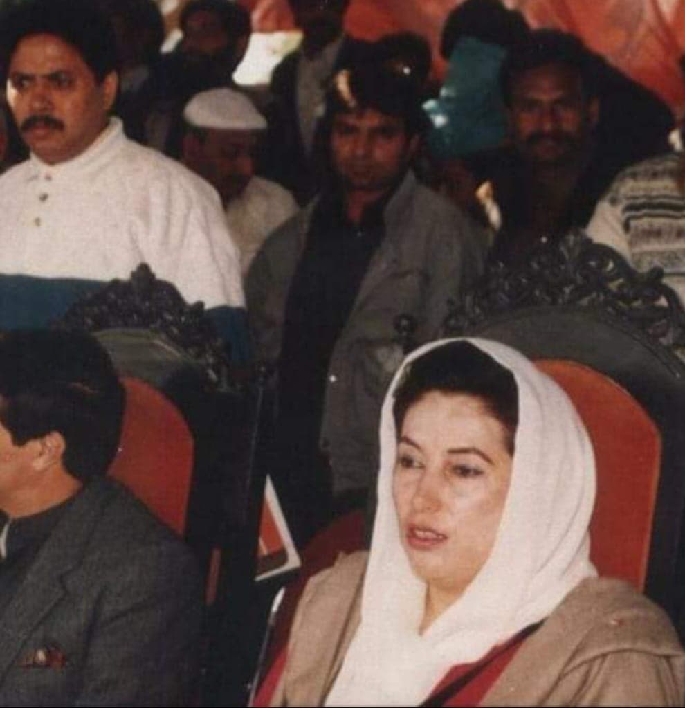 With Shaheed Mohtarma Benazir Bhutto