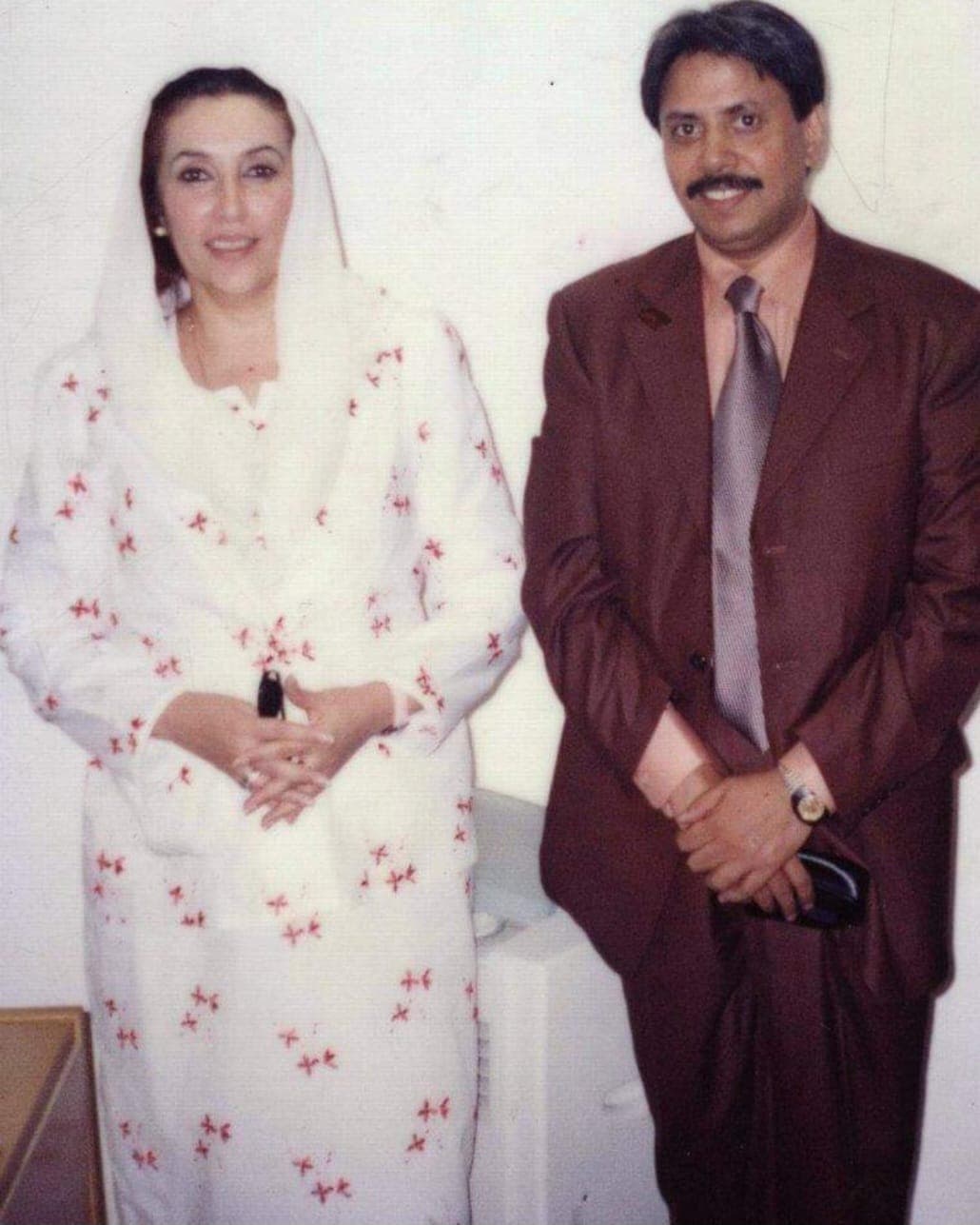 With Shaheed Mohtarma Benazir Bhutto