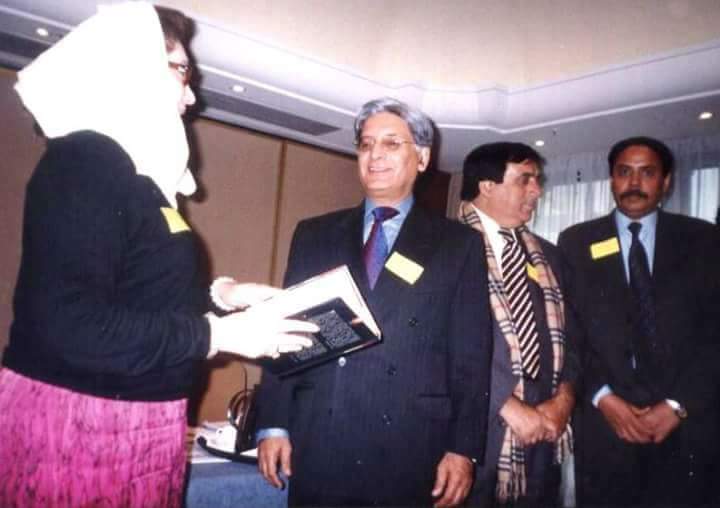 With Shaheed Mohtarma Benazir Bhutto