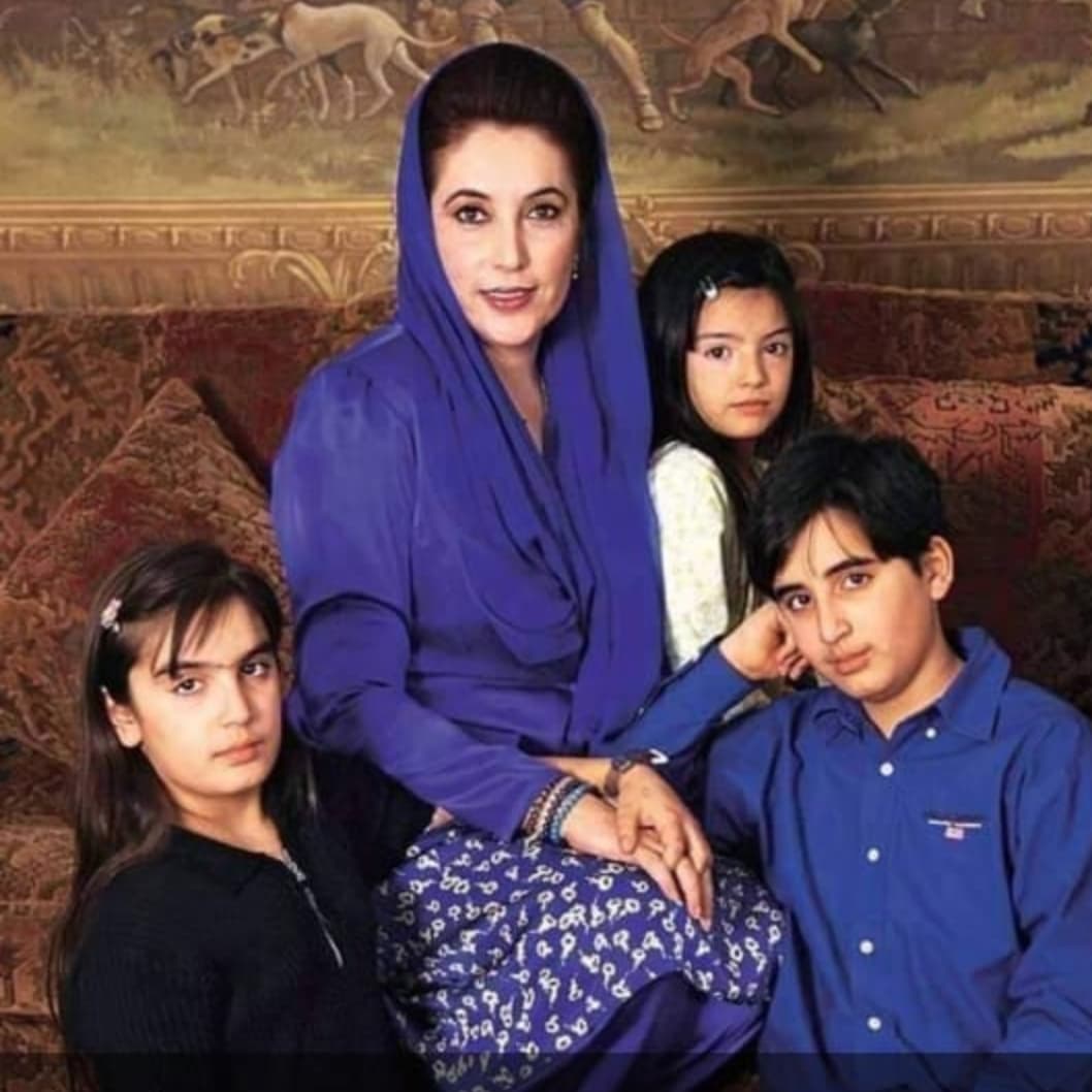 With Shaheed Mohtarma Benazir Bhutto